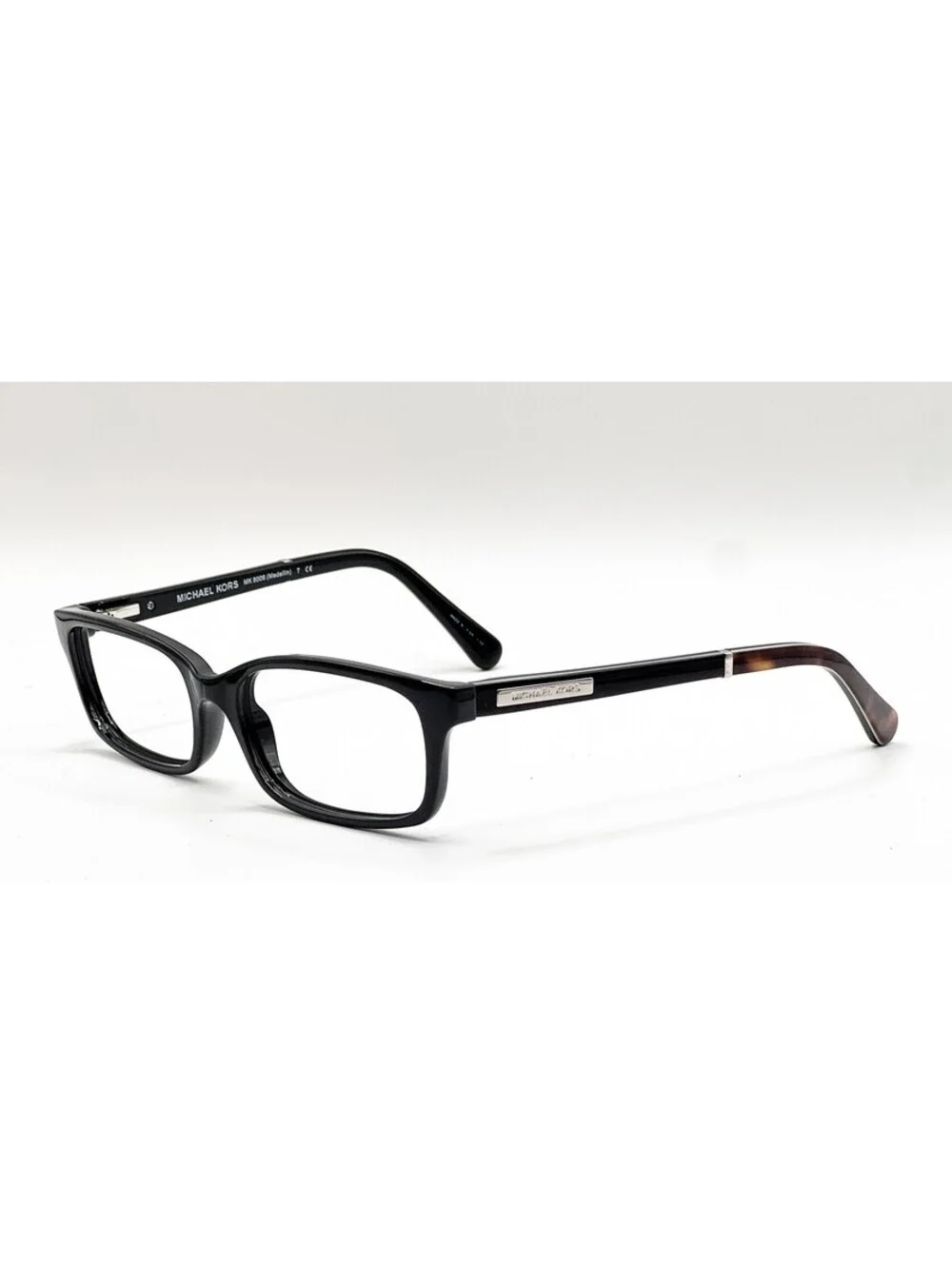 Michael Kors MK 8006 3009 Black Dark Tortoise Authentic Eyeglass Frames 52-16